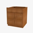 PR-S2421B-34-1/2"" Sink Base Vanity with Drawers | Forevermark Petit Brown