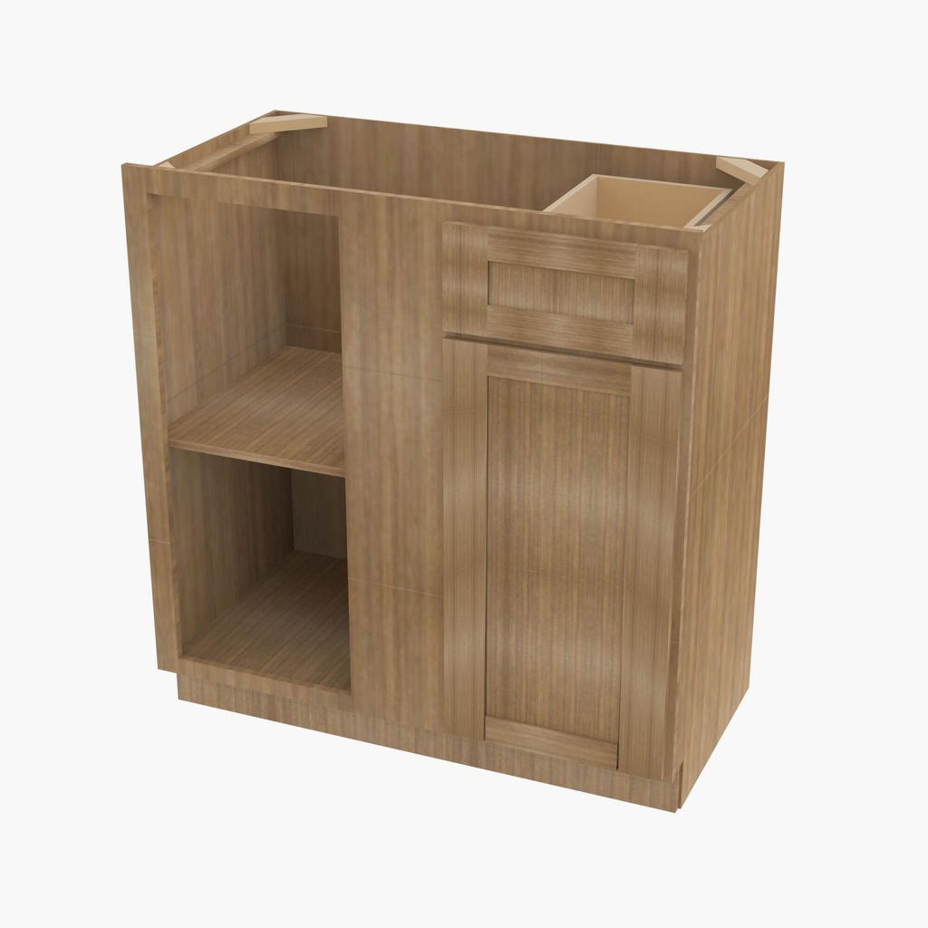 AR-BBLC39/42-36""W Base Blind Corner Cabinet | Forevermark Woodland Brown