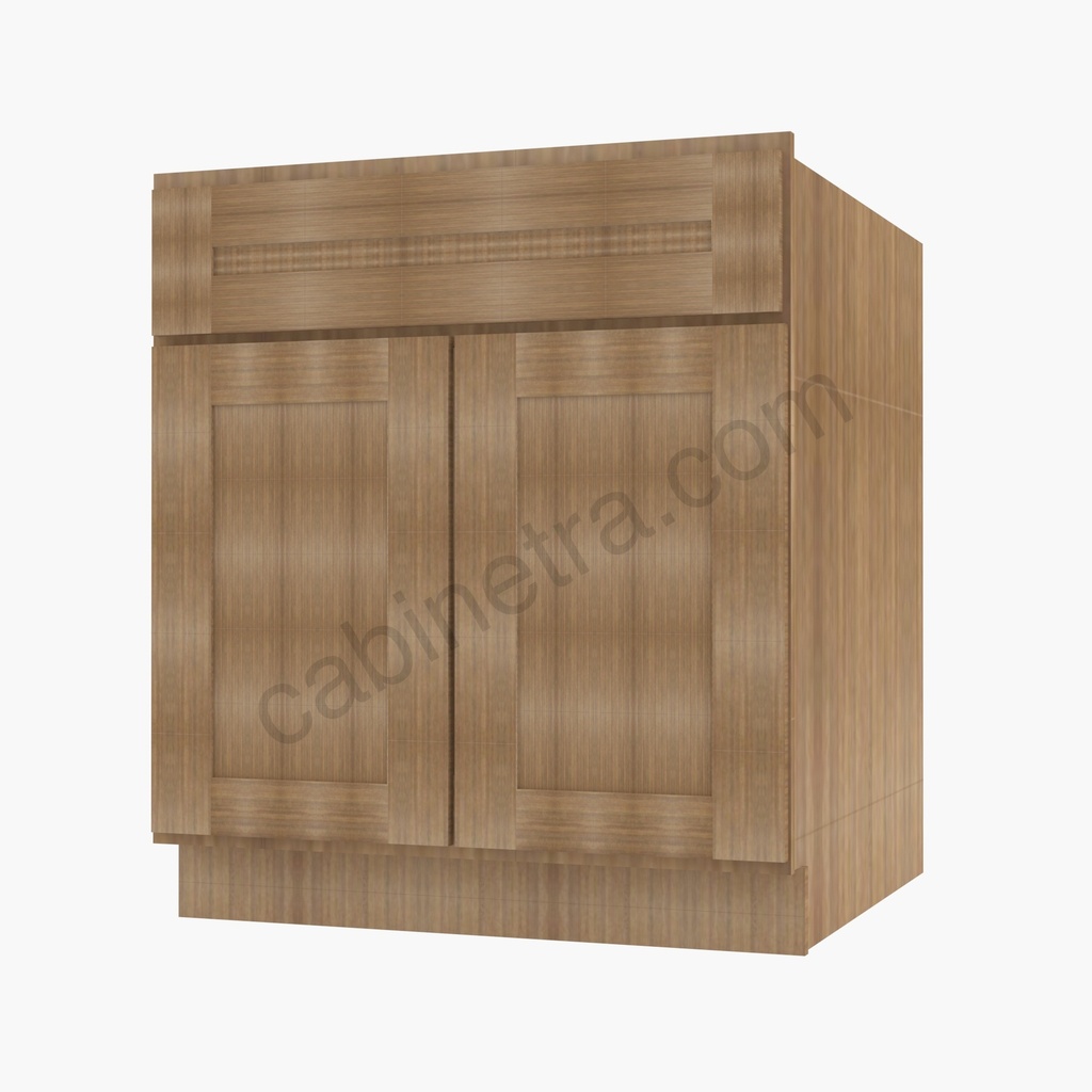 AR-S2421B-34-1/2"" Sink Base Vanity with Drawers | Forevermark Woodland Brown