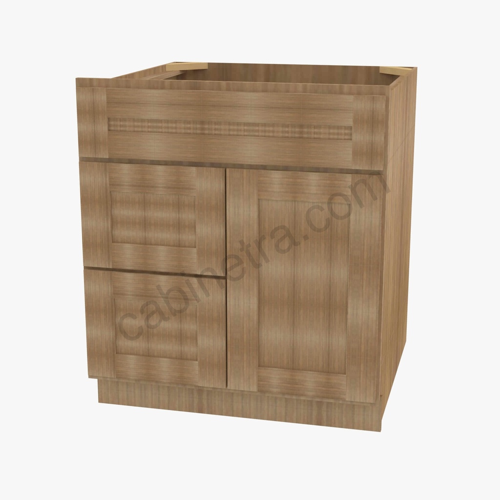 AR-S3021DL-34-1/2"" Combo Vanity with Left Drawer | Forevermark Woodland Brown