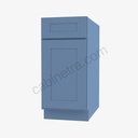 AX-B12 Single Door Base Cabinet | Forevermark Xterra Blue Shaker