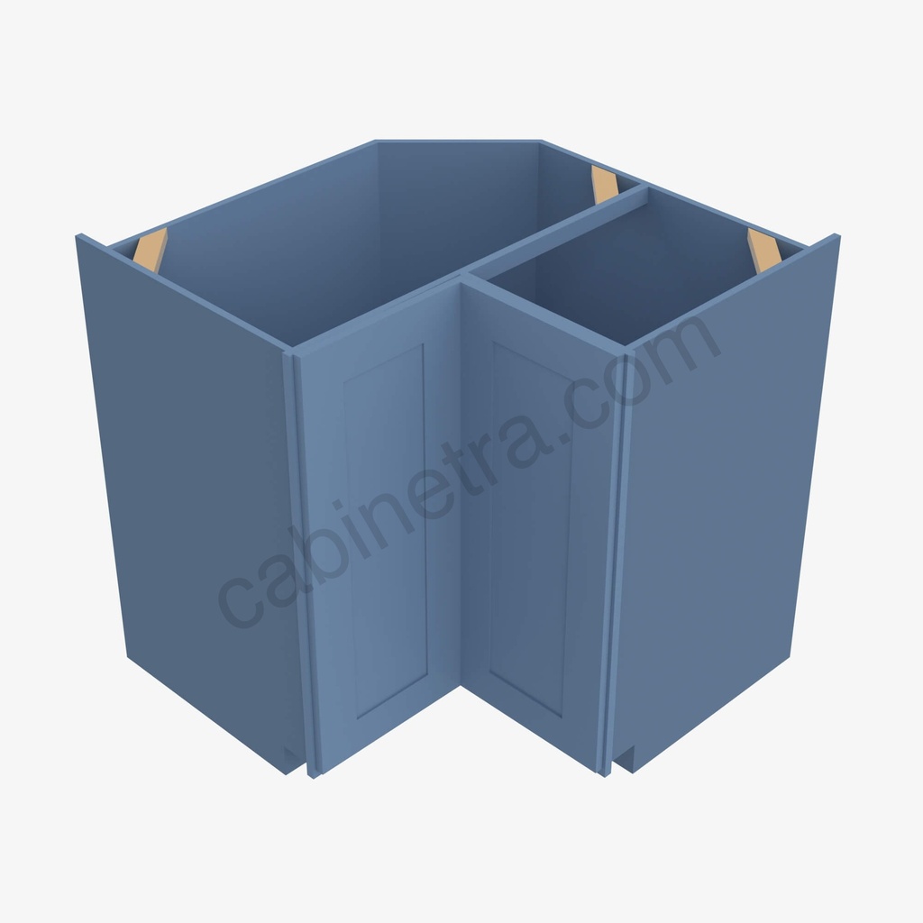 AX-LS3309 Lazy Susan Base Cabinet | Forevermark Xterra Blue Shaker