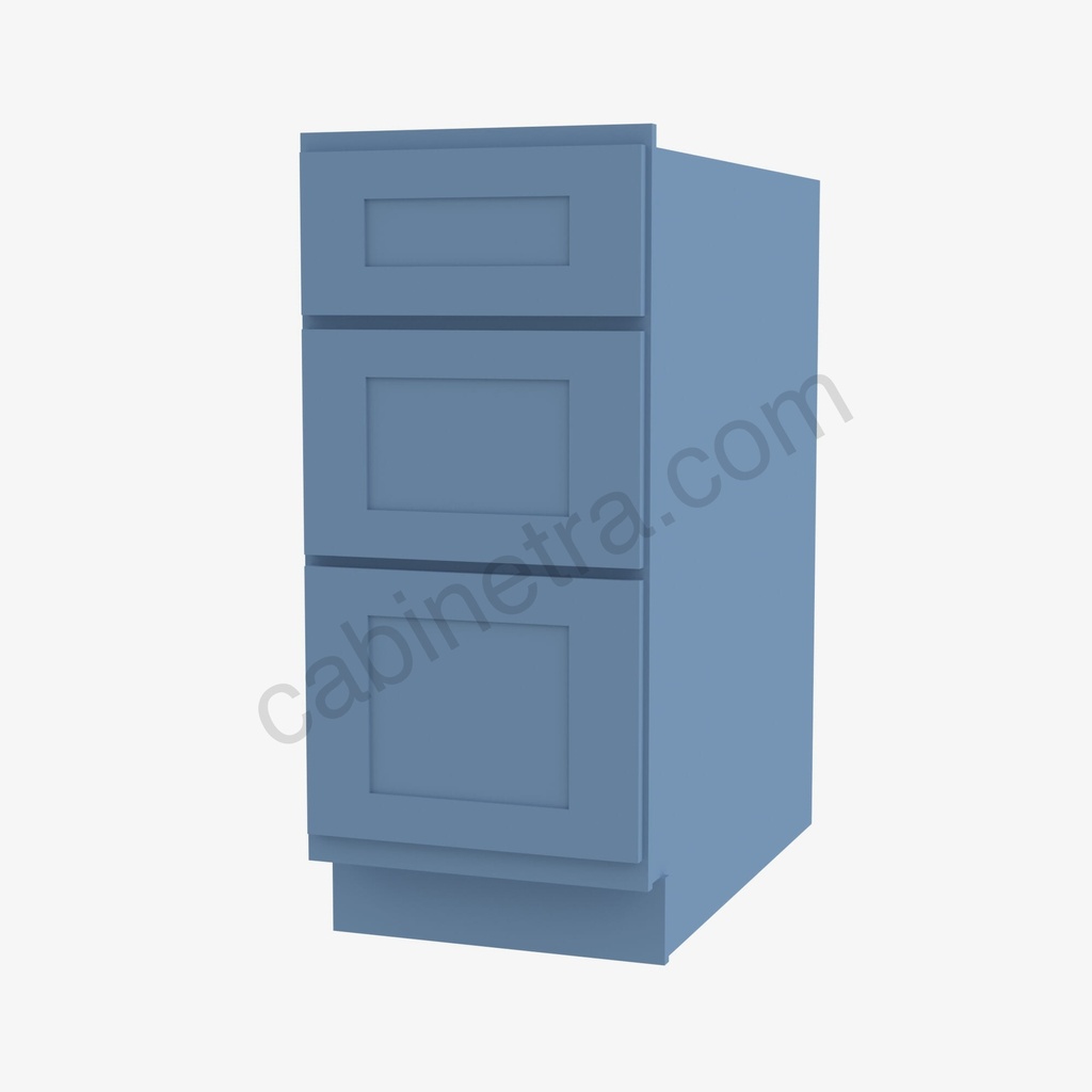 AX-SVB1521-34-1/2"" Bathroom Cabinet Vanity Drawer Pack | Forevermark Xterra Blue Shaker
