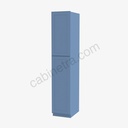 AX-WP1884 Tall Wall Pantry Cabinet | Forevermark Xterra Blue Shaker