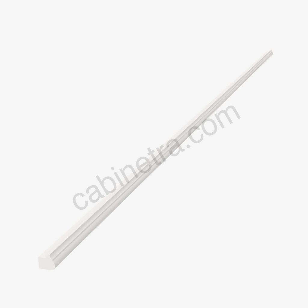 PW-LRM8 Light Rail Molding | Forevermark Petit White