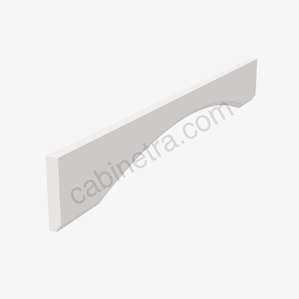 PW-VAL48S Arch Panel Valance | Forevermark Petit White