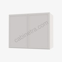PW-W3030B Double Door Wall Cabinet | Forevermark Petit White