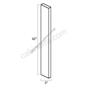 PW-WF342-3/4 Wall Filler | Forevermark Petit White