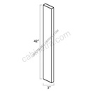 PW-WF342-3/4 Wall Filler | Forevermark Petit White
