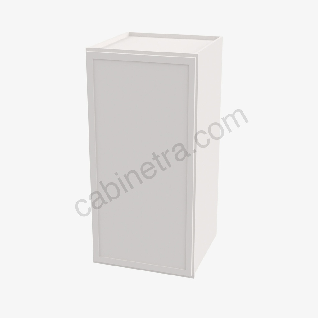 PW-W0930 Single Door Wall Cabinet | Forevermark Petit White
