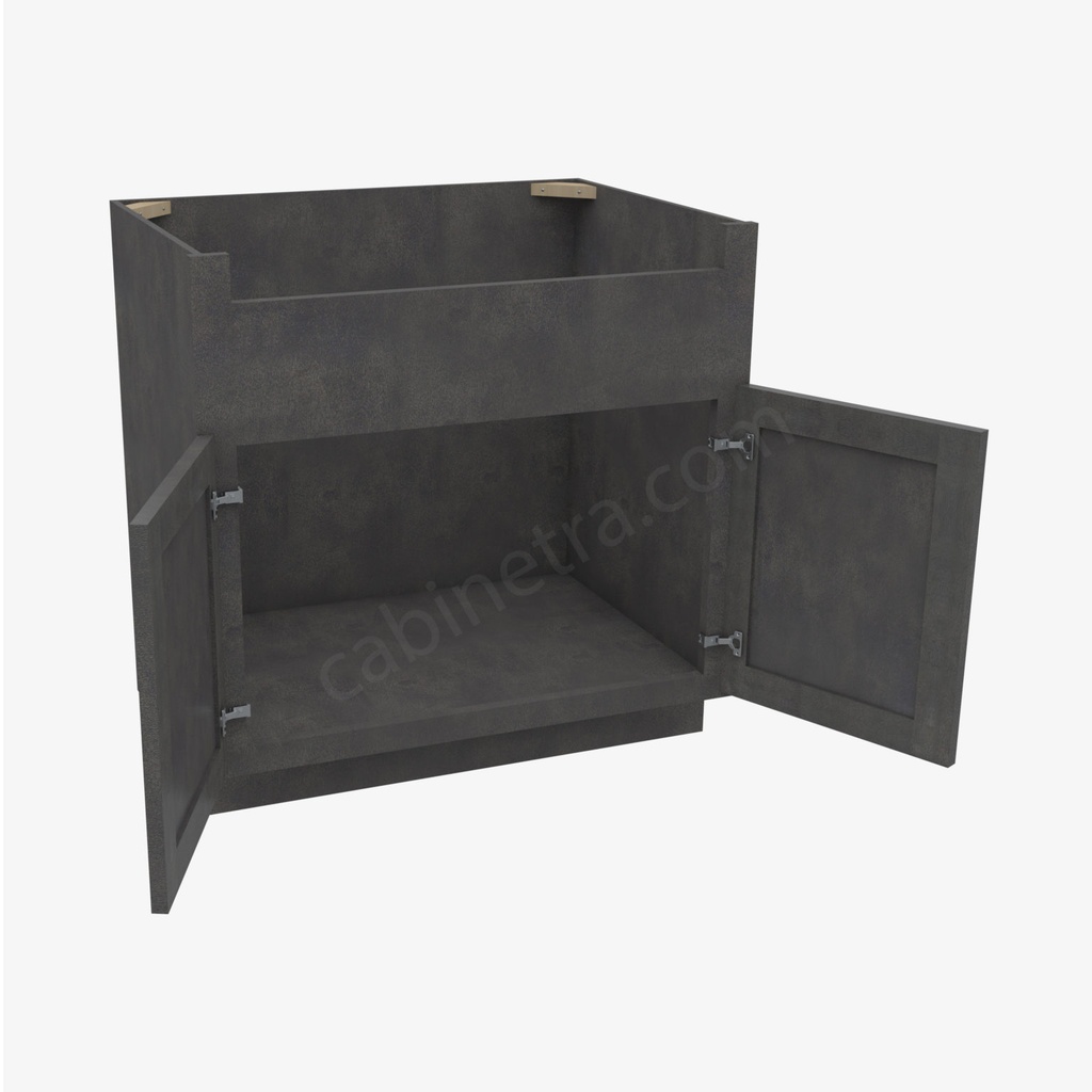 TS-FSB33B Farm Sink Base Cabinet | Forevermark Townsquare Grey