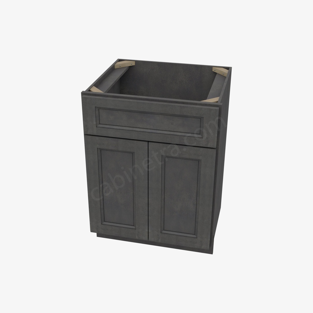 TS-S2421B-34-1/2"" Sink Base Vanity with Drawers | Forevermark Townsquare Grey