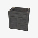 TS-S3021DR-34-1/2"" Combo Vanity with Right Drawer | Forevermark Townsquare Grey