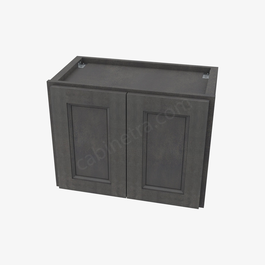 TS-W2418B Double Door Wall Cabinet | Forevermark Townsquare Grey