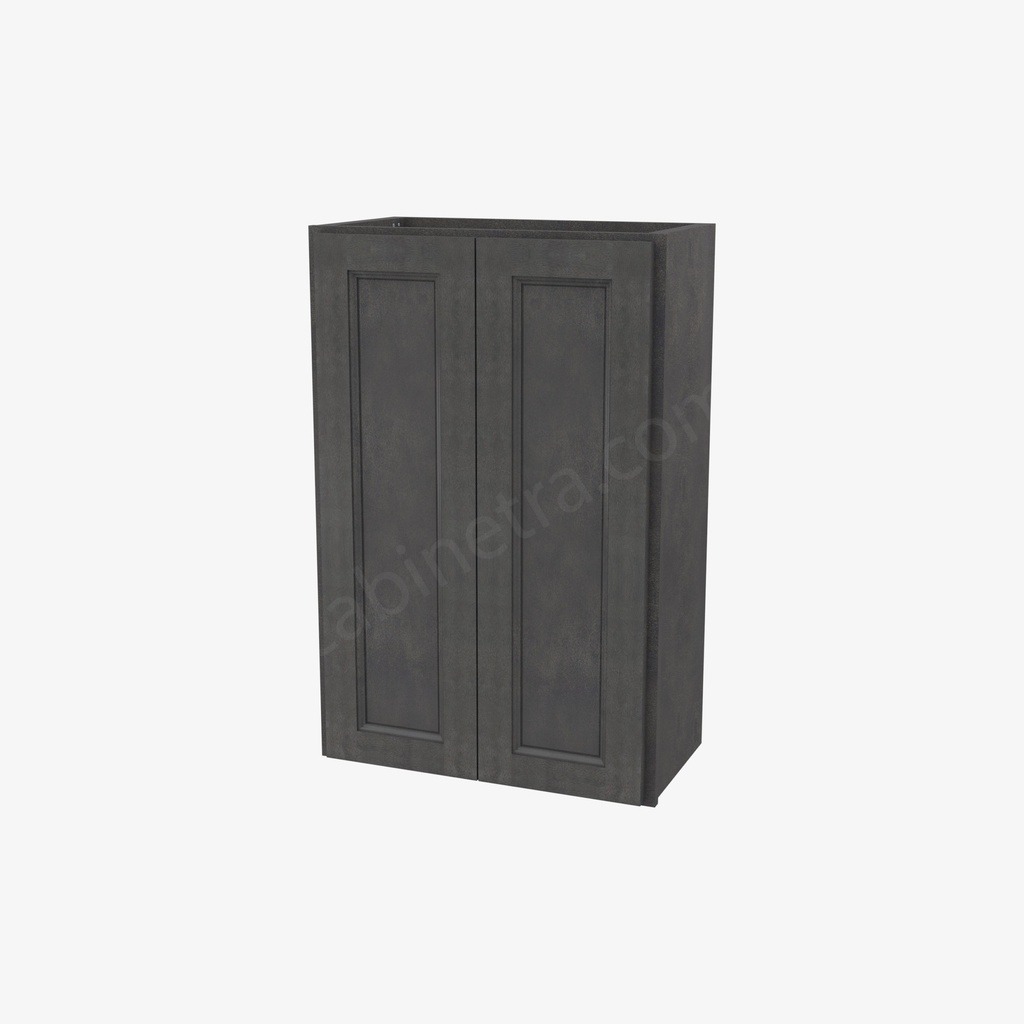 TS-W2436B Double Door Wall Cabinet | Forevermark Townsquare Grey