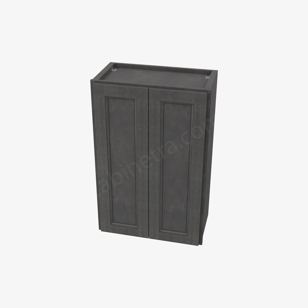 TS-W2436B Double Door Wall Cabinet | Forevermark Townsquare Grey