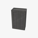 TS-W2436B Double Door Wall Cabinet | Forevermark Townsquare Grey