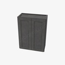 TS-W2736B Double Door Wall Cabinet | Forevermark Townsquare Grey
