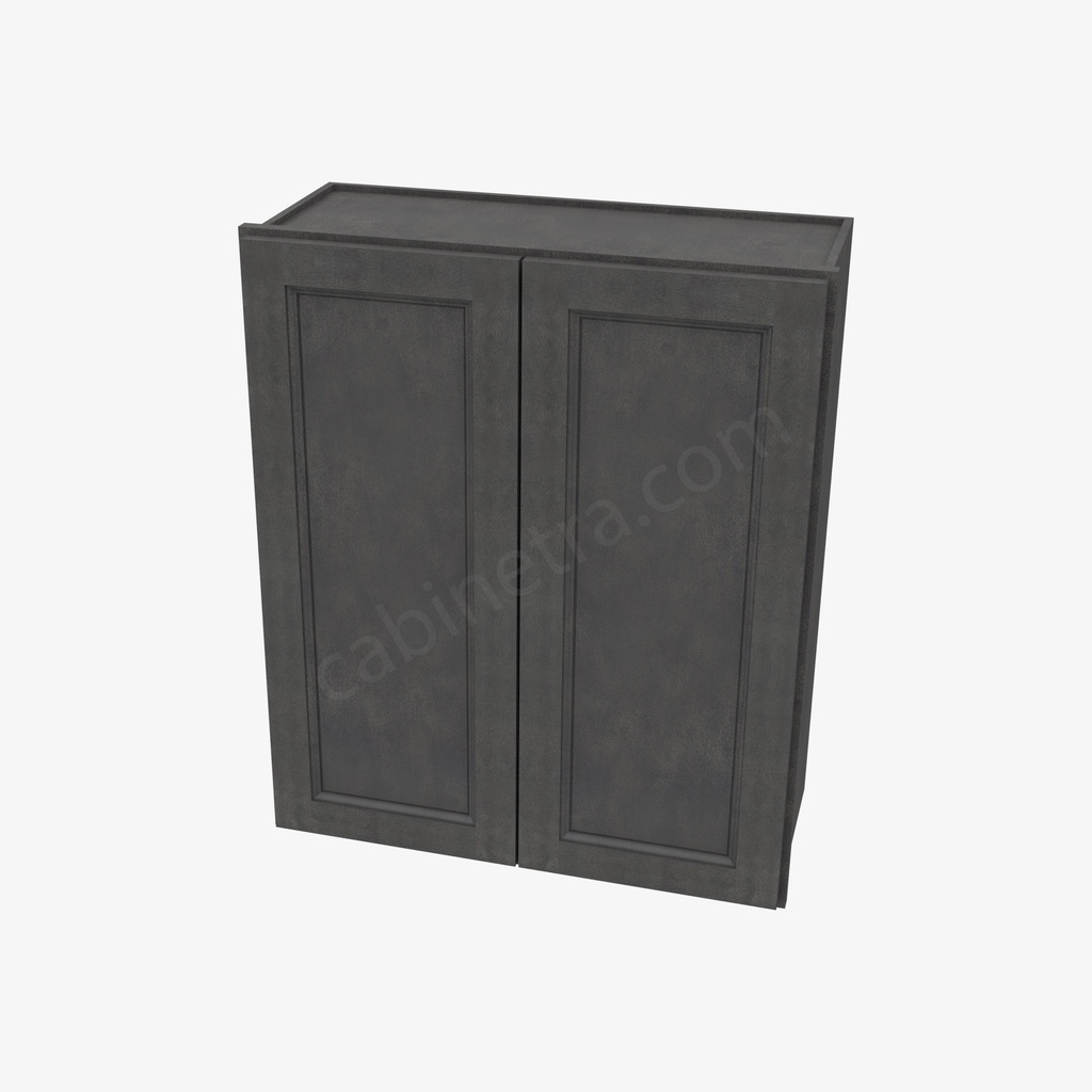 TS-W3036B Double Door Wall Cabinet | Forevermark Townsquare Grey