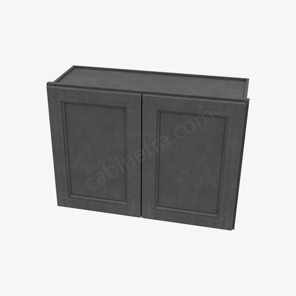 TS-W3324B Double Door Wall Cabinet | Forevermark Townsquare Grey