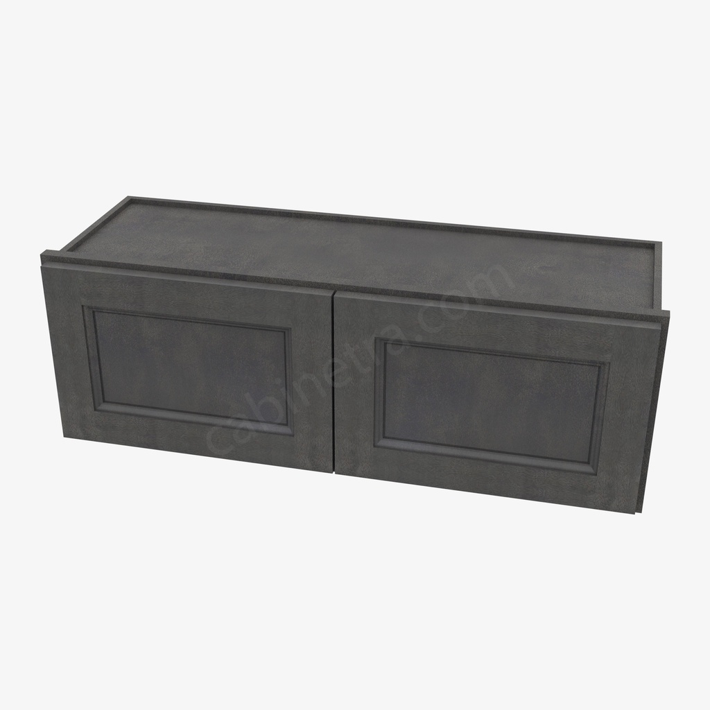 TS-W3612B Double Door Wall Cabinet | Forevermark Townsquare Grey