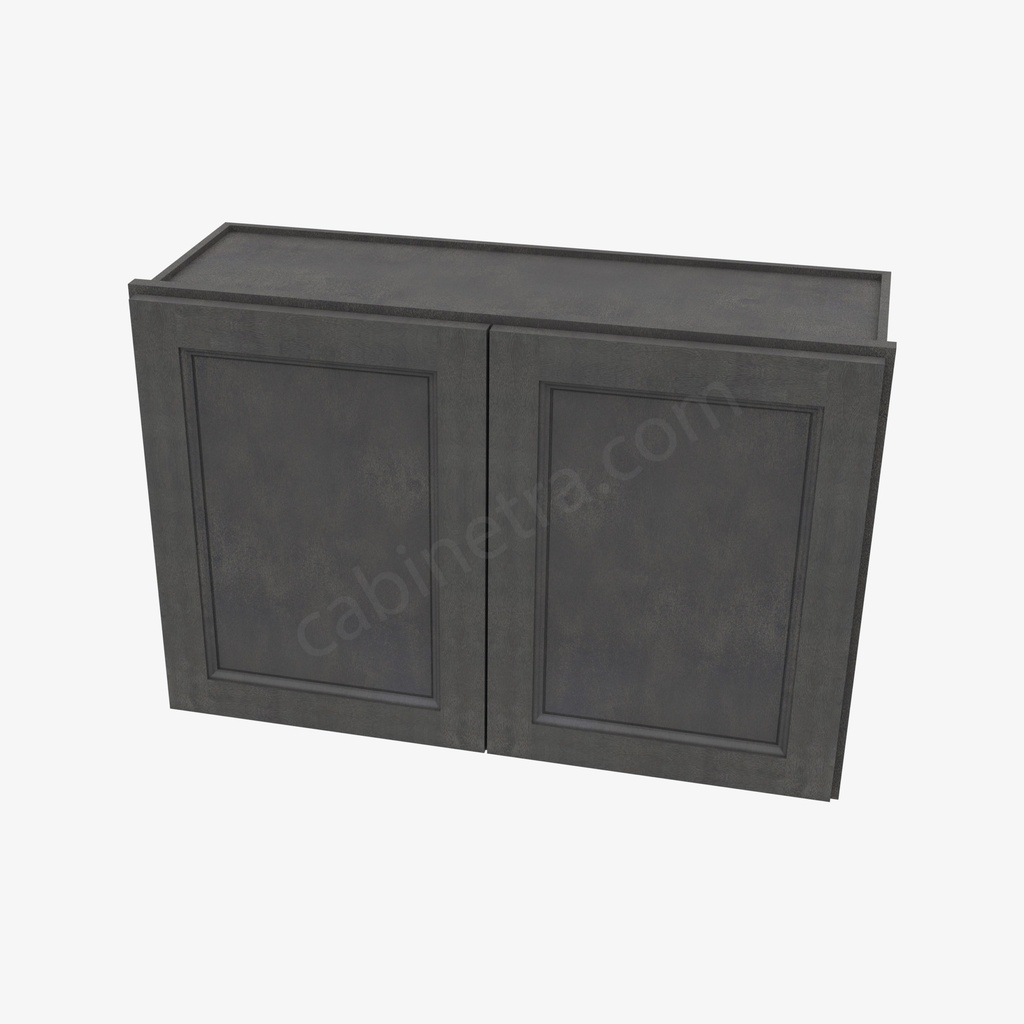 TS-W3624B Double Door Wall Cabinet | Forevermark Townsquare Grey