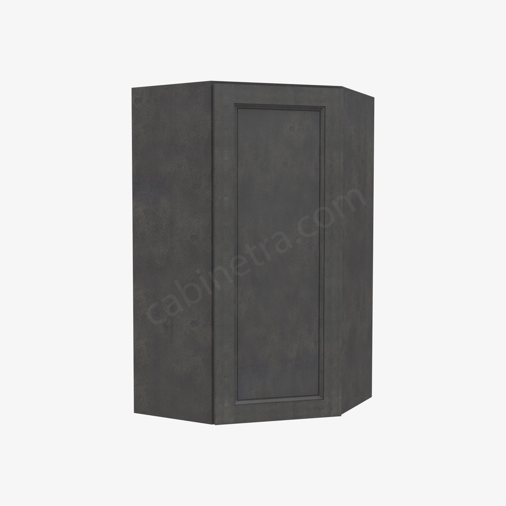 TS-WDC2442 Wall Diagonal Corner Cabinet | Forevermark Townsquare Grey