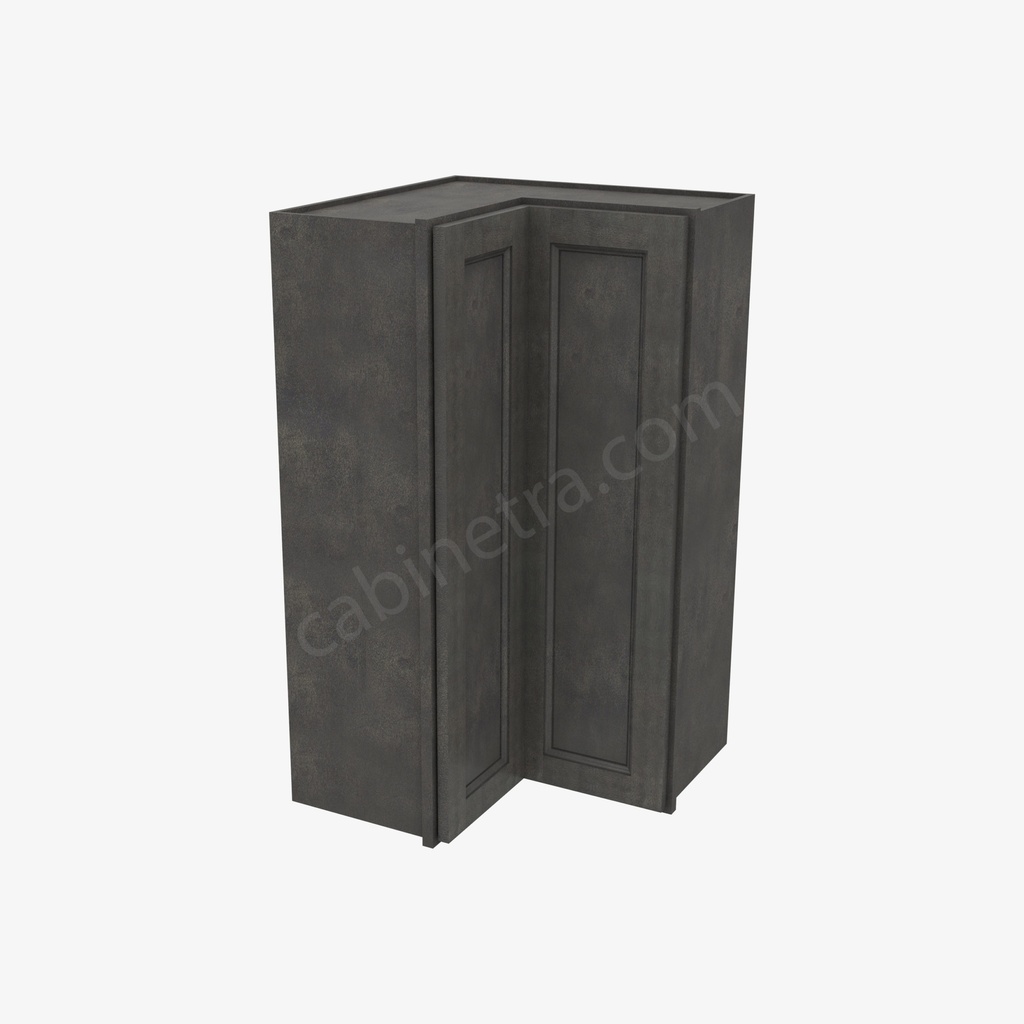TS-WSQ2442 Easy Reach Wall Corner Cabinet | Forevermark Townsquare Grey