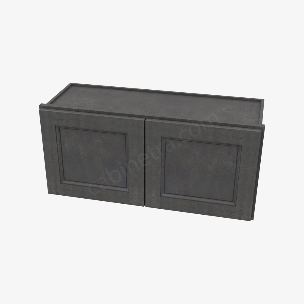 TS-W3315B Double Door Wall Cabinet | Forevermark Townsquare Grey