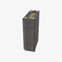 TS-B09 Single Door Base Cabinet | Forevermark Townsquare Grey