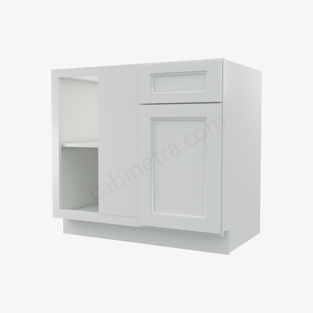 TW-BBLC39/42-36""W Base Blind Corner Cabinet | Forevermark Uptown White