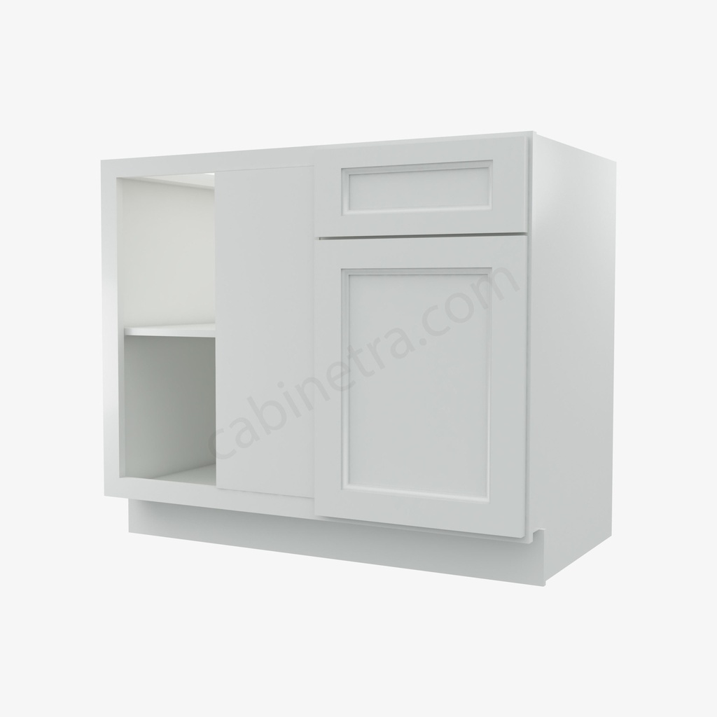 TW-BBLC42/45-39""W Base Blind Corner Cabinet | Forevermark Uptown White