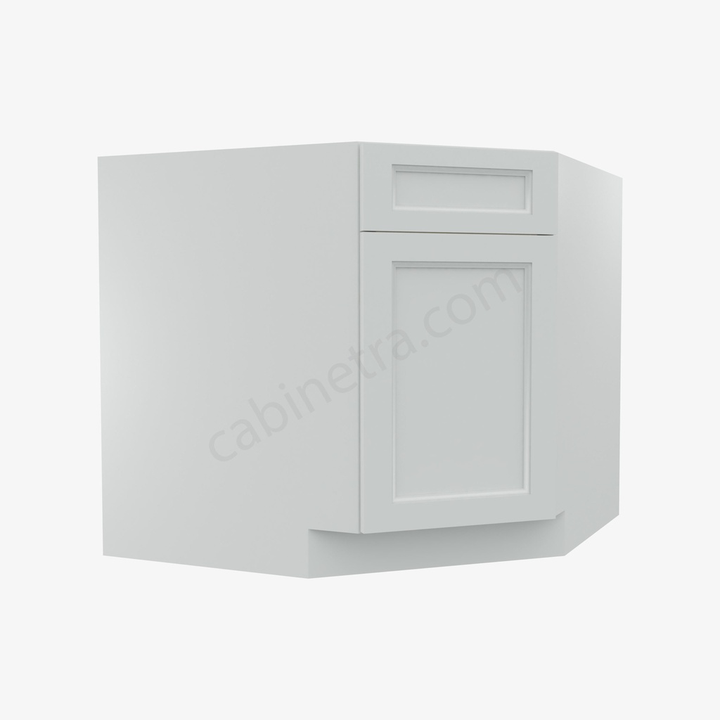 TW-BDCF36K-FL Base Diagonal Corner Floor Cabinet | Forevermark Uptown White