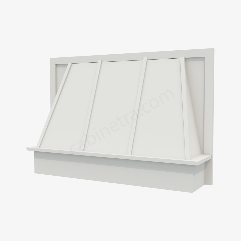 AW-AWH36 Wall Range Hood Cabinet | Forevermark Ice White Shaker