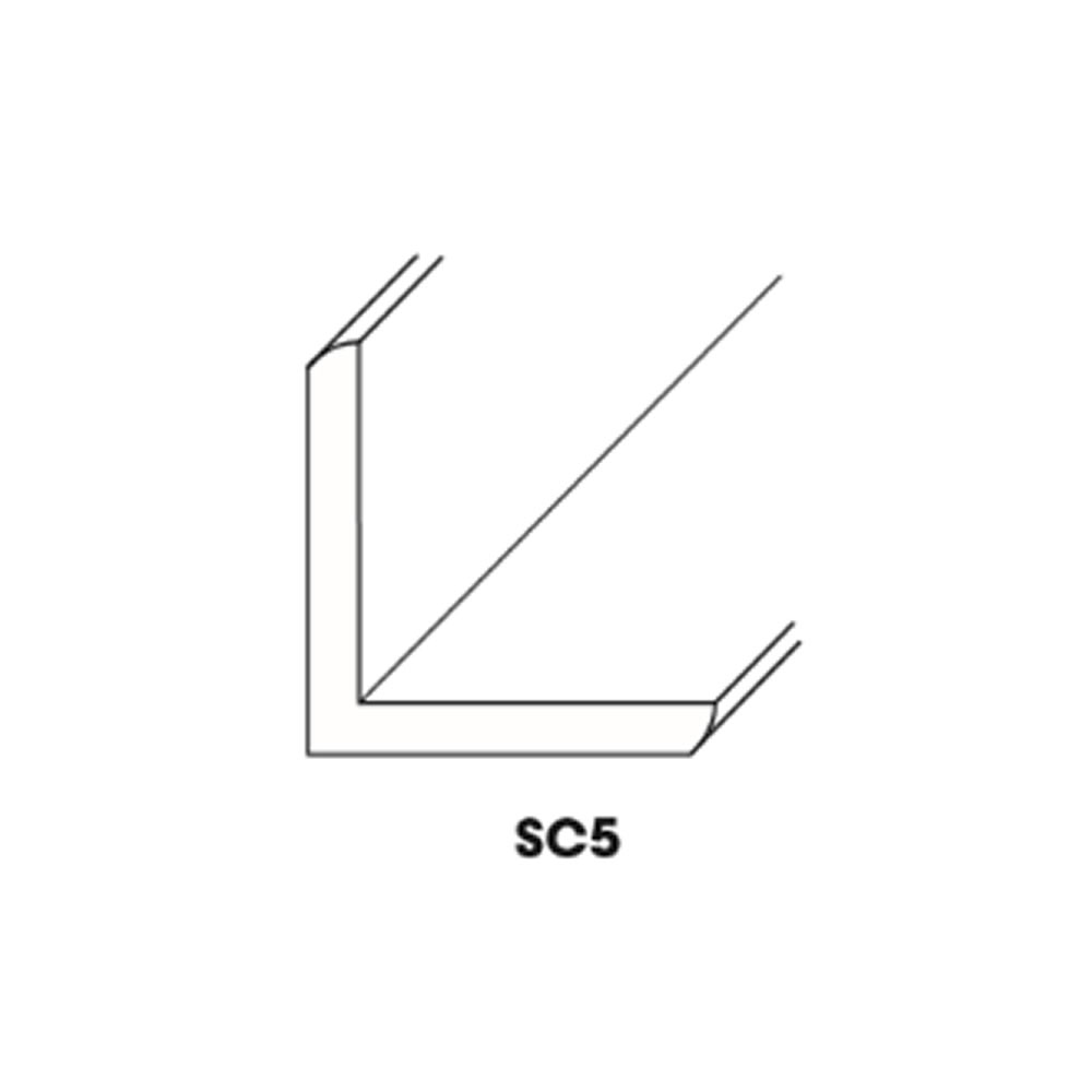 AW-SC5 (OCM) Outside Corner Molding | Forevermark Ice White Shaker