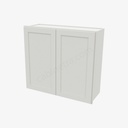 AW-W3330B Double Door Wall Cabinet | Forevermark Ice White Shaker