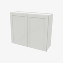 AW-W3630B Double Door Wall Cabinet | Forevermark Ice White Shaker