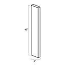 AW-WF642-3/4 Wall Filler | Forevermark Ice White Shaker
