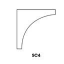 AB-SC4 (ICM) Inside Corner Molding | Forevermark Lait Gray Shaker