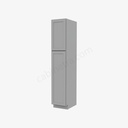 AB-WP1584 Tall Wall Pantry Cabinet | Forevermark Lait Gray Shaker