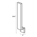 AN-BF3-3/4 Base Filler | Forevermark Nova Light Grey Shaker