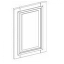 AN-EPWP2496D Decorative Wall End Door | Forevermark Nova Light Grey Shaker