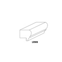 AN-LRM8 Light Rail Molding | Forevermark Nova Light Grey Shaker