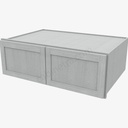 AN-W361224B Wall Refrigerator Cabinet | Forevermark Nova Light Grey Shaker