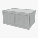 AN-W361824B Wall Refrigerator Cabinet | Forevermark Nova Light Grey Shaker