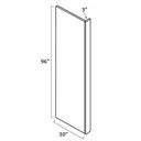 TG-REP3096(3)-3/4"" Refrigerator End Panel | Forevermark Midtown Grey