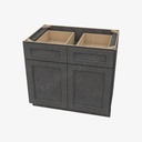 TS-B36B Double Door Base Cabinet | Forevermark Townsquare Grey