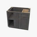 TS-BBLC39/42-36""W Base Blind Corner Cabinet | Forevermark Townsquare Grey