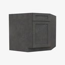 TS-BDCF36K-FL Base Diagonal Corner Floor Cabinet | Forevermark Townsquare Grey