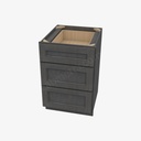 TS-DB21(3) 3 Drawer Pack Base Cabinet | Forevermark Townsquare Grey
